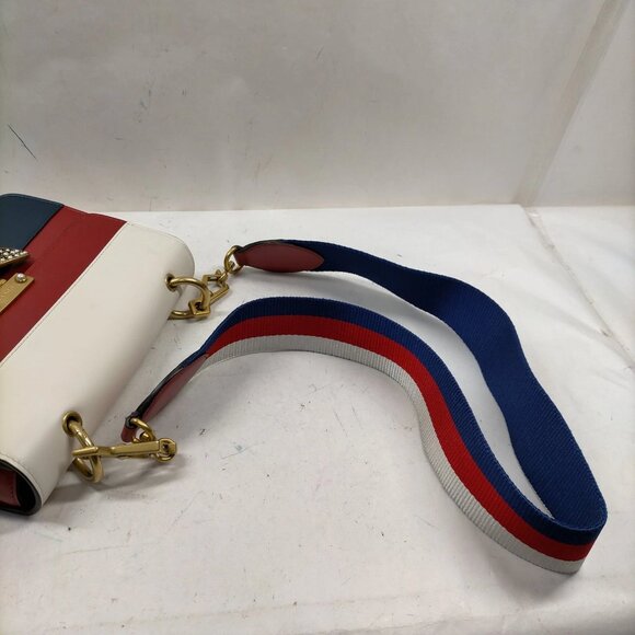 Gucci Sherry Line Red Leather Shoulder Bag mon875-101325 - Picture 9 of 16